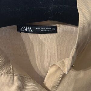 Zara Beige Mini Dress